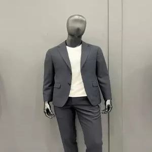 [트루젠]남자 봄/여름 3계절 시원한 네이비 컬러 사방스판 세미정장 OSTJP015_OD