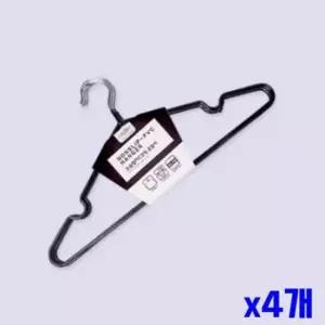 [JED] PVC 코팅 상의옷걸이 고급 스틸 10p 옷걸이 x4개