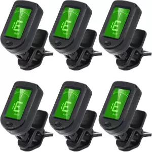 우쿨렐레 기타 베이스 만돌린용 튜너의 SNHOHIAK 클립 6PACK