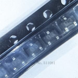 DTC143TCA 마킹 03 트랜지스터 SOT-23 50 개