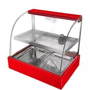 휴게소 온장고 진열장 만두 치킨 족발 핫도그 전기 보온고 온열 소형 슈퍼마켓