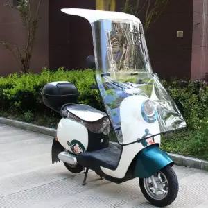 스쿠터 캐노피 오토바이 덮개 전기스쿠터 지붕 비막이 시야확보 가림막 햇빛 방풍 바이크