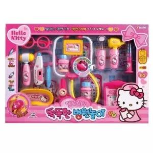 헬로키티 똑똑한 병원놀이 역할 어린이장난감 바꾸기 재밌는 상황극