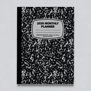 [문구/오피스] 정리 버킷리스트 일정 컴포지션북 다이어리 연간 월간 2026 계획서 플래너