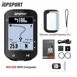 자전거심박계 속도계 IGPSPORT BSC200 GPS 사이클 자전거 컴퓨터 무선 디지털 ANT 경로 탐색 스톱워치 사이