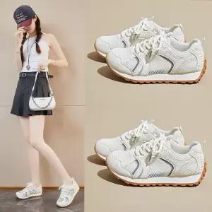 여름 여자워킹화 학생 운동화 러닝 메쉬 통기2 ible2