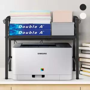 프린터선반 프린트받침대 장 테이블거치대 수납 책상 데스크 기선 소품 다이 컴퓨터 복합 기대 전자레인지