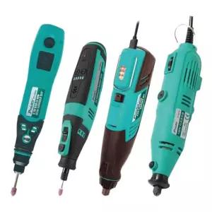 유선 미니그라인더 전기 조각기 핸드 연삭기 소형 풀세트 드릴 공예 나무 미니 연마 무선