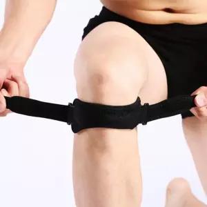 OC1090 일자형 실리콘 지지압박 무릎 슬개골 보호대1P 보호 관절패드 스포츠아 밴드 염좌방지 통증 가압