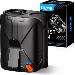 야외용 JUANANIUG 휴대용 허리 선풍기 셔츠 아래 벨트 쿨링 클립 - 건설 노동자 정원사 택배를 위한