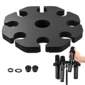 8슬롯 마이크 스탠드 마운트 분리형 멀티 랙 내마모성 정리 디스플레이 홀더 호환 액세서리