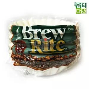 Brew Rite 원형 여과지 No45 200매 거름망 커피 종이 홈카페 카페용품