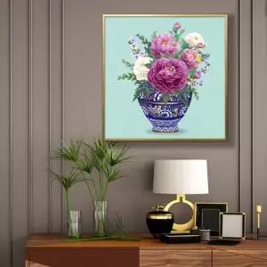 목단그림액자 풍수그림 돈들어오는 꽃그림 50 PEOVA5 목단