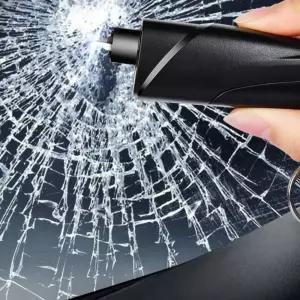 강력한 차량용 비상탈출 유리 깨기도구 생존망치휴대용 캠핑용해머 안전벨트절단 버스 용비박 안전띠자를때