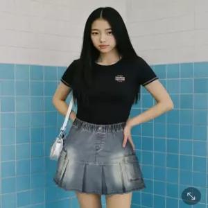 [행텐주니어](순천모다)  틴즈 여아 풀밴딩 카고 데님 스커트14520-152-401-10_SC