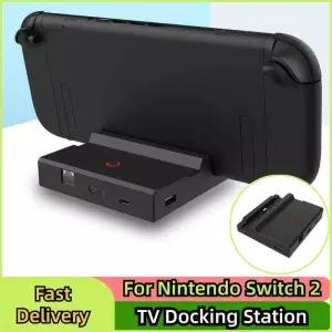 스위치독 미니독 닌텐도 스위치 2 TV 도킹스테이션 충전 독 스탠드 4K HDMI 어댑터 비디오 컨버터 충전기 N