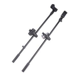 55CM 마이크 크로스바 스탠드 회전식 스크류 붐 암 클립 폰 홀더 연장 브래킷