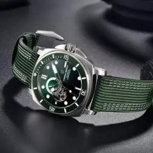 [백스테이]B192WC 세이코무브 오토매틱 오픈하트 방수 남자 시계