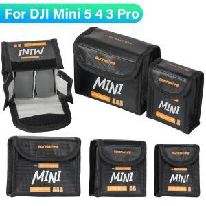 드론 리포 배터리 안전 가방 DJI 미니 5 4 3 프로 방폭 보호 보관 케이스 호환 액세서리용