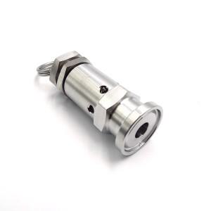 호환 25.4mm 50.5mm 64mm 페룰 트라이 클램프 1.5-2 배기 0.05-1.0Mpa 304 컴프레서스테인레스 안전 밸브