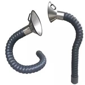 집진기 배기관 튜브 후드 국소배기장치 산업용 연기 실리콘 밸브 조절 먼지제거 덕트 환기