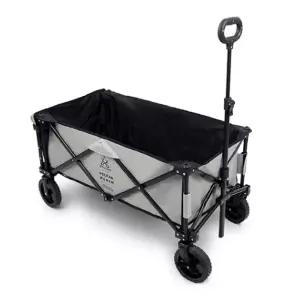카즈미 캠핑 웨건 접이식 카트 용품 수레 캐리어T폴딩 폴딩 오토 손수레 핸드