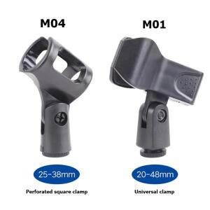마이크 마운트 홀더 용 호환 1PCS 범용 호환 클립 휴대용 호환 무선/와이어 회전식 내구성 스탠드 호환 액
