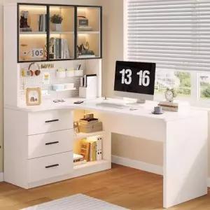 코너형 컴퓨터 책상 고등학생 공부방 공부책상 ㄱ자테이블 자형 코너책상 테이블