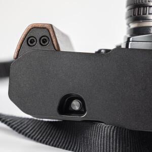 니콘 호환 FM2 FM3A FE 카메라용 호환 목재 L 핸드 그립 악력기 알루미늄 합금 휴대용 호환 베이스 플레이