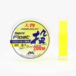 싸파 더블킬 세미플로트 투 옐로우 200m 6.0호낚시줄 낚싯 원투낚싯 플로팅낚싯 바다 바다원 낚시 원줄 용