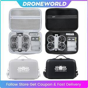 DJI Neo 2 보관 가방 방수 충격 흡수 PU 보호 케이스 휴대용 호환 정리함 드론 호환 액세서리