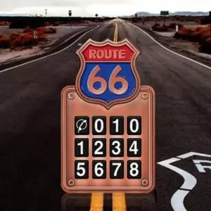 메탈 주차전화번호판 주차알림판 주차번호판 정차