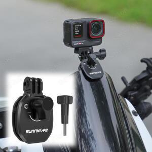 Go Pro Hero 용 호환 바이크 오토바이 앞유리 클립 13 12 11 10 9 8 7 ta 360 X5 X4 X3 3S ACE 2 스포츠 카