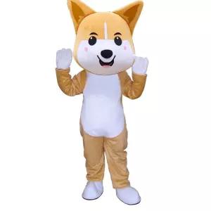 강아지 인형탈 코스튬 코스프레 캐릭터 부의 연극 동물 행사용 공연 의상 소품 알바