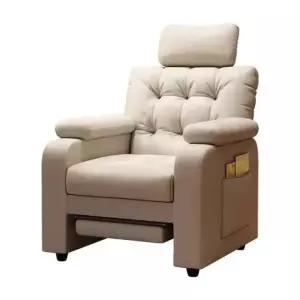 리클라이너소파 바퀴달린쇼파 침대형의자 사무용 인용 등받이 체어 높이 싱글체어 리클라이너