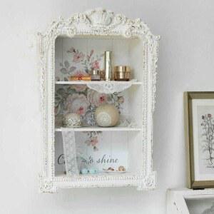 엔틱 장식장 벽걸이 북유럽 동그란 틈새장식장 대리석 선반대 차키트레이 팬트리 럭셔리 도어