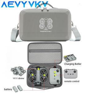 DJI NEO2용 호환 휴대용 호환 케이스 보호 충격 방지 보관 가방 어깨 박스 RC N3 드론 리모컨 배터리 호환