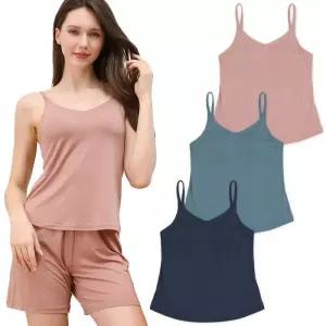 [미미캐츠]물랑루즈 인견 A라인 릴렉스 핏 쾌적한 착용감 브라탑 나시 프리브라 캐미