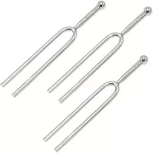 Cheerock 440Hz 튜닝 포크 스탠다드 톤 A 세트 기타 바이올린 음악 액세서리를 위한 3pcs 튜너 장치