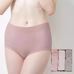 [좋은사람들]제임스딘 인견 하이웨스트 빅사이즈 맥시팬티 3매입 세트 JHWPB412