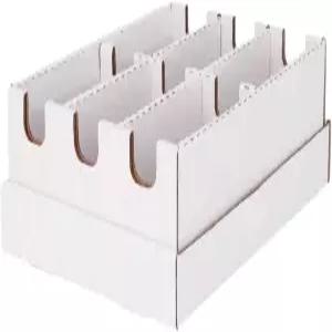 BCW 6셀 화물 카드 보관함 3x2 - 싱글 2100장의 탑로더 마그네틱 등에 적합