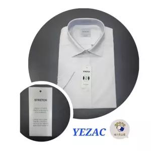 [예작]링클프리 모달스판 슬림핏 구김적고  드레스셔츠 카라배색 여름반팔셔츠 YSEMBS