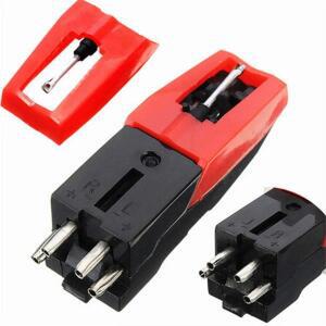 LP 바이닐 플레이어용 호환 턴테이블 스타일러스 니들 호환 액세서리 1개