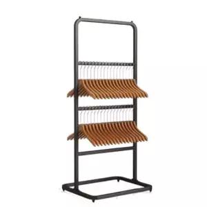 옷걸이거치대 수납 매장 이동식 옷가게 옷걸이 정리대 접이식 진열대 스탠드옷걸이 스탠드행거