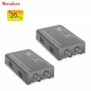 옵티컬케이블 광케이블 1080P 3G HD SDI 광섬유 기 변환기 20km 로컬 루프 아웃 BNC 동축 신호 듀얼 출력