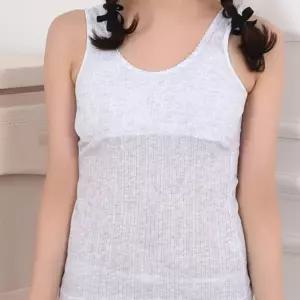 나노실리버 항균항취 가공 메쉬 주니어 런닝속옷 브라 셔츠 나시 학생