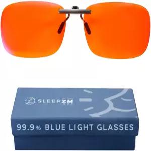 수면 ZM 100 블루라이트 차단 안경 - 여성 + 남성 더 나은 눈의 피로 방지 컴퓨터 화면 게임
