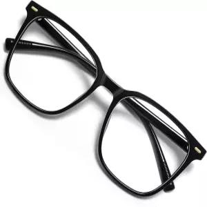 MACJERO 오버사이즈 스퀘어 블루 라이트 차단 안경 피로 방지 컴퓨터 모니터 눈의 줄여줍니다