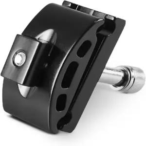 자전거 시트포스트 헤드 알루미늄 합금 클램프 부품 산악 사이클링용 새들 파이프 블랙