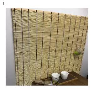 갈대문발 소(90x165) 창문 여름인테리어 대나무 현관 블라인드 식당용 업용 우드